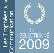 Site sélectionné pour les trophées de la communication 2009