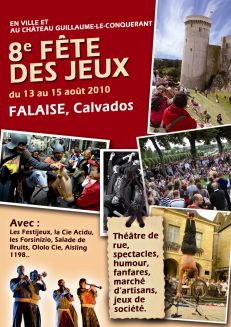 Fête des Jeux - du vendredi 13 au dimanche 15 août
